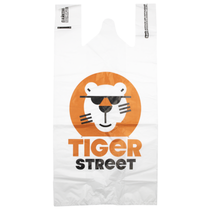 Изготовленный Пакет майка для Tiger Street