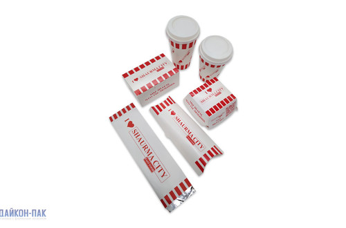 Бумажная упаковка из пищевого картона