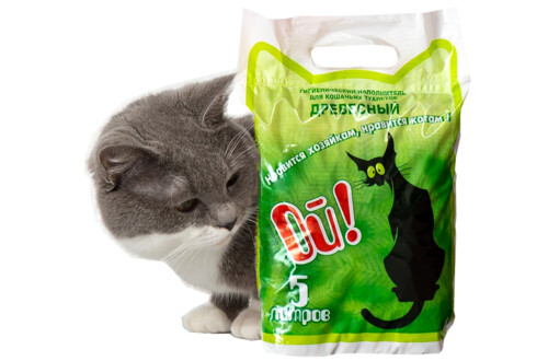 Упаковка для кошачьего наполнителя