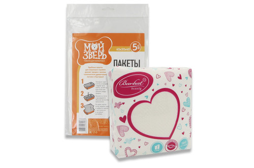 Упаковка для изделий хозяйственных нужд и текстиля