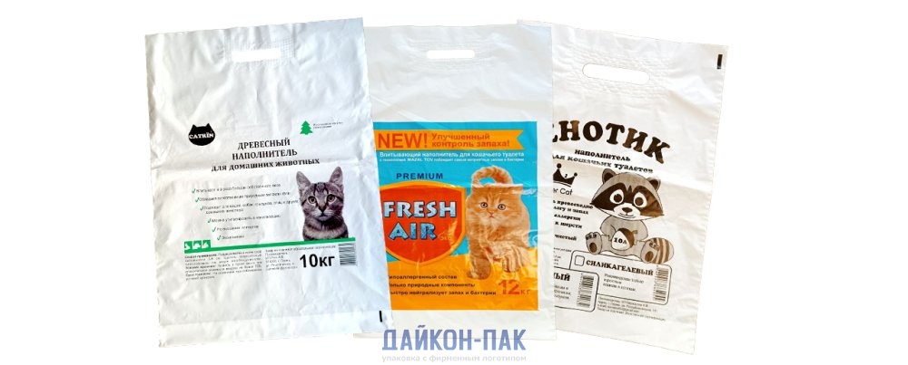 Упаковка для кошачьего наполнителя