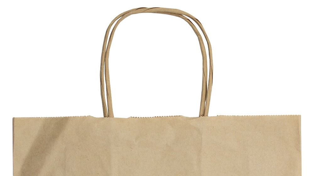 Бумажные крафт-пакеты с ручками